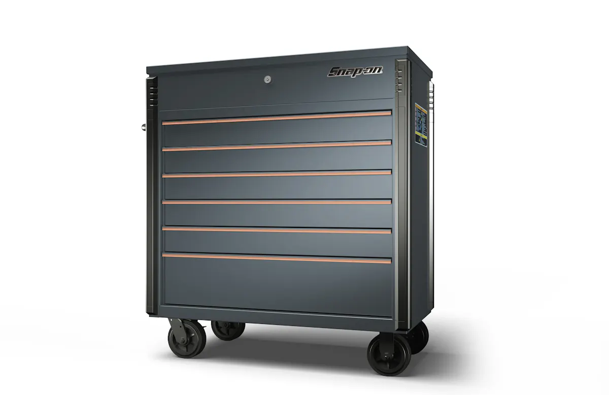 40IN 6DRW STMGRY/COPPER