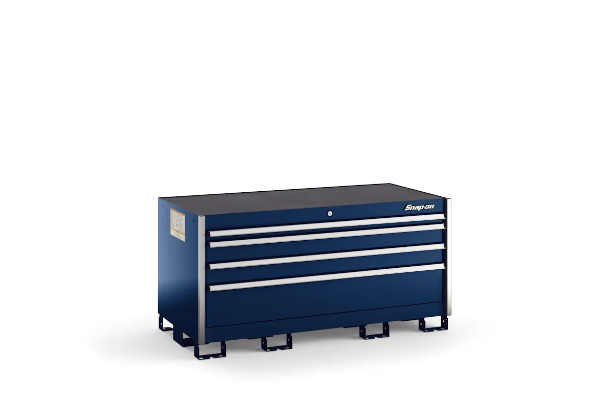STAT D.WIDE DESK-BLUE