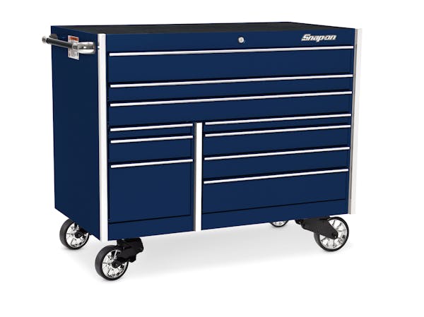 54 10-Drawer Double-Bank Masters Series Roll Cab (Royal Blue