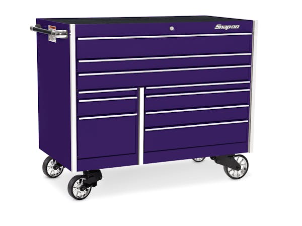 54 10-Drawer Double-Bank Masters Series Roll Cab (Plum Radical