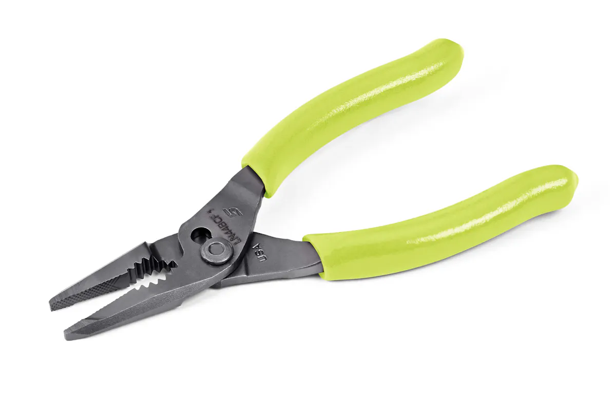 5 LNGNOSE SLIPJNT PLIER HI VI