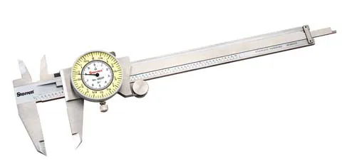 1202F-6 DIAL CALIP YELLOW DIAL