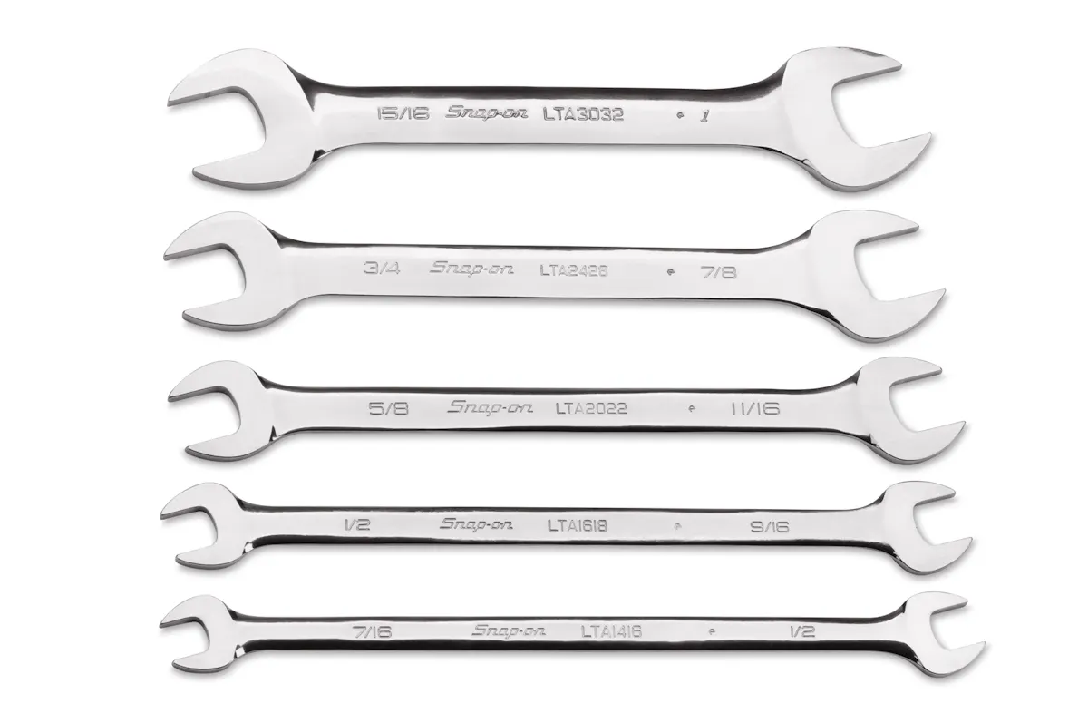 Low Torque/Slimline Wrenches, 15° Offset, inches - Snap-on Industrial