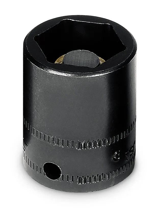1/4DR 6PT 13MM MAG SHL PWR SKT