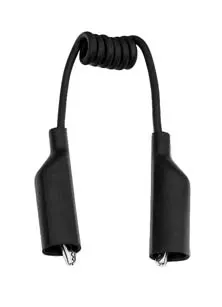 12IN BLACK COILED LEAD