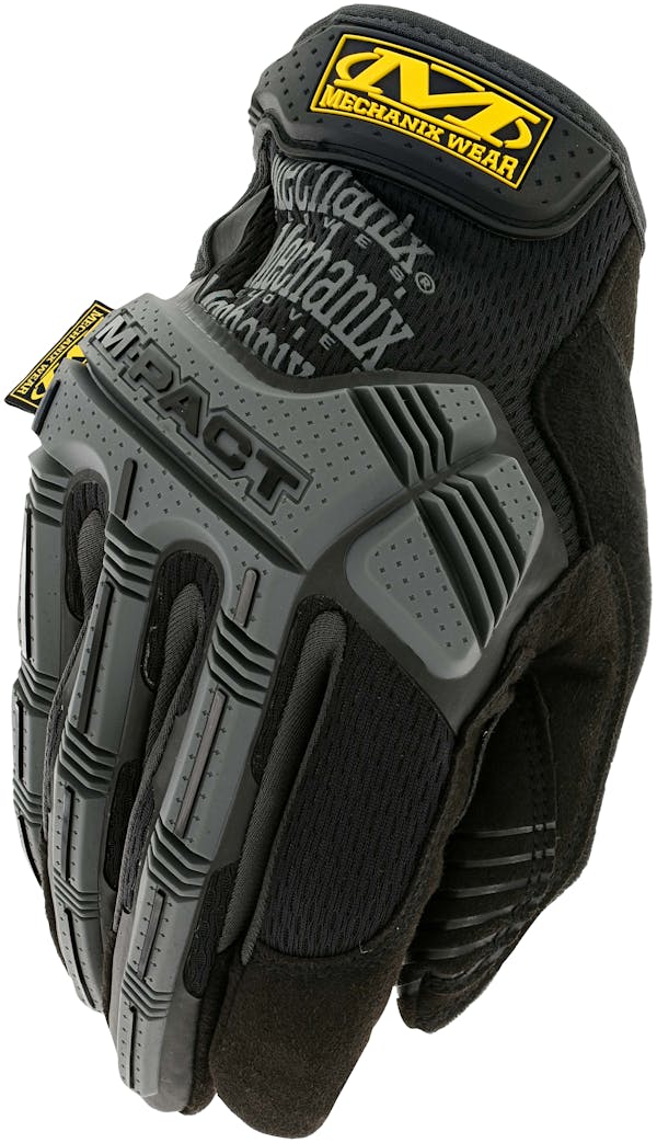M-Pact Glove with PORON® XRD® Extreme Impact Protection - Black/Grey, X- Large, MXWMPT58011