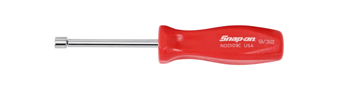 NUTDRIVER SAE 9/32IN RED