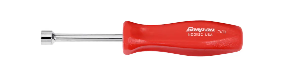 NUTDRIVER SAE 3/8IN RED