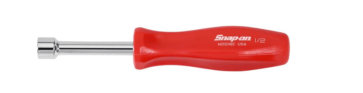 NUTDRIVER SAE 1/2IN RED