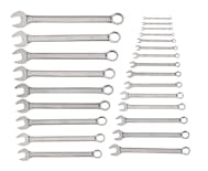11 pc 12-Point SAE Flank Drive® Combination Wrench Set (3/8–1