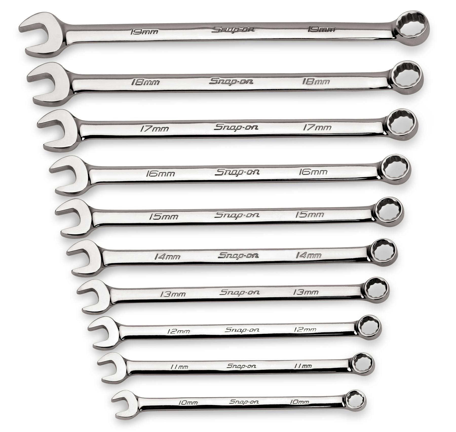 Blue Point Metric Combination Wrench Spanner Set 10mm 19mm sold by Snap On NEW 