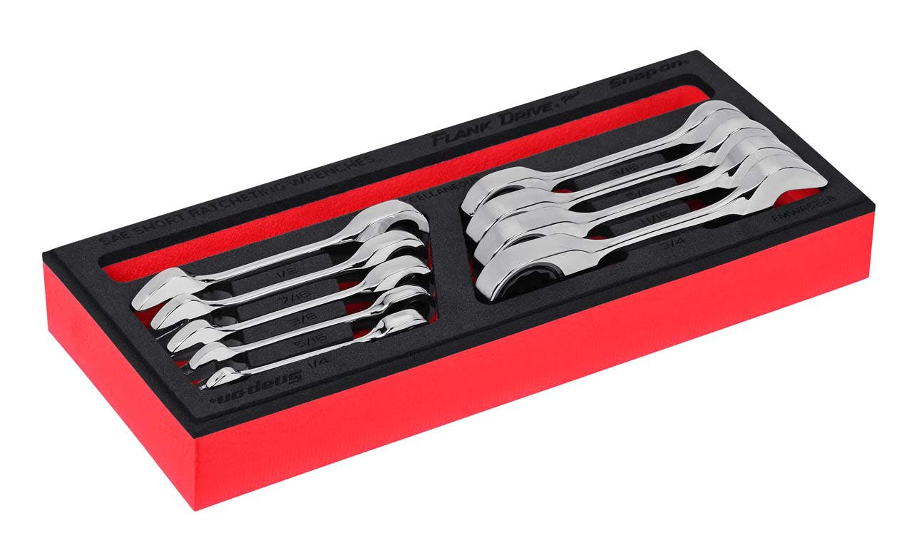 Snap on short 2024 wrench set