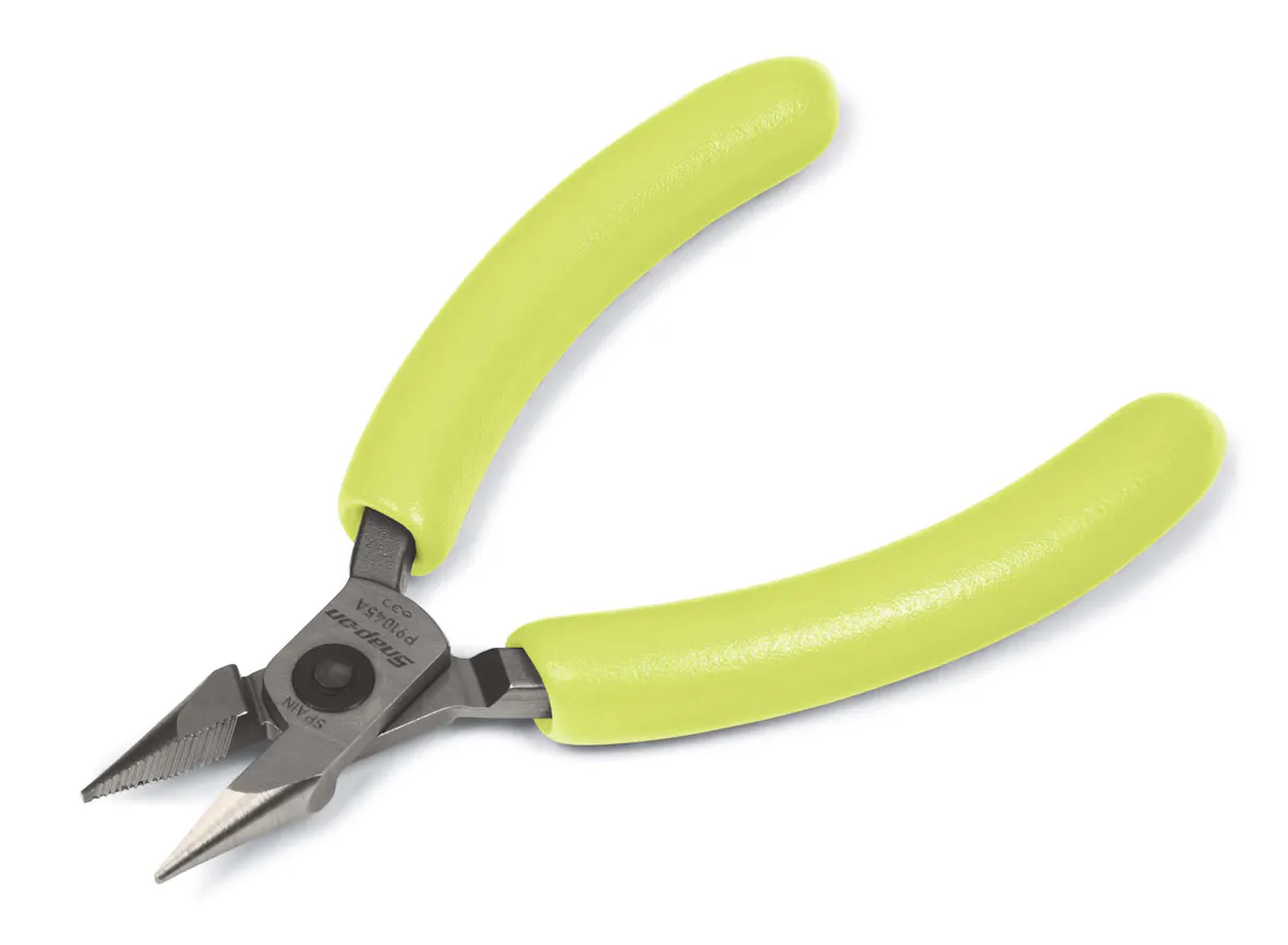 4.5IN SNIPE NOSE PLIERS HI VIS