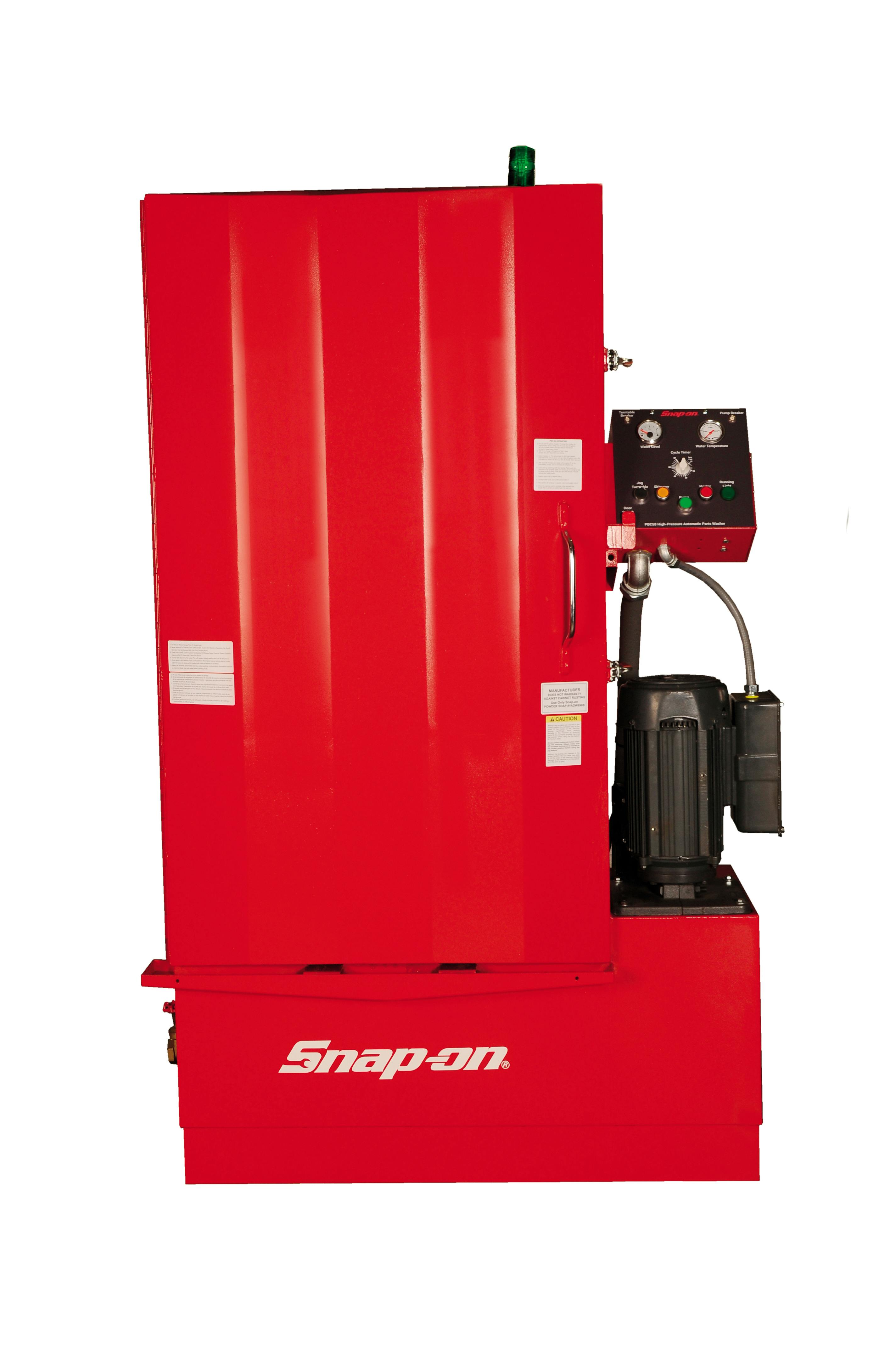 High-Pressure Heavy-Duty Automatic Parts Washer (Red) - Snap-on