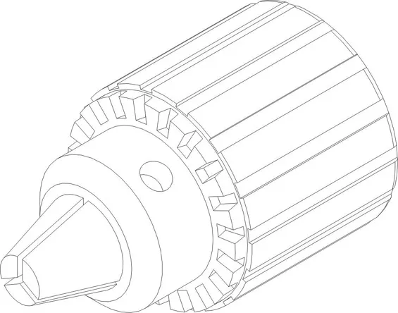 1/2"-20 KEYLESS CHUCK 2SLEEVE