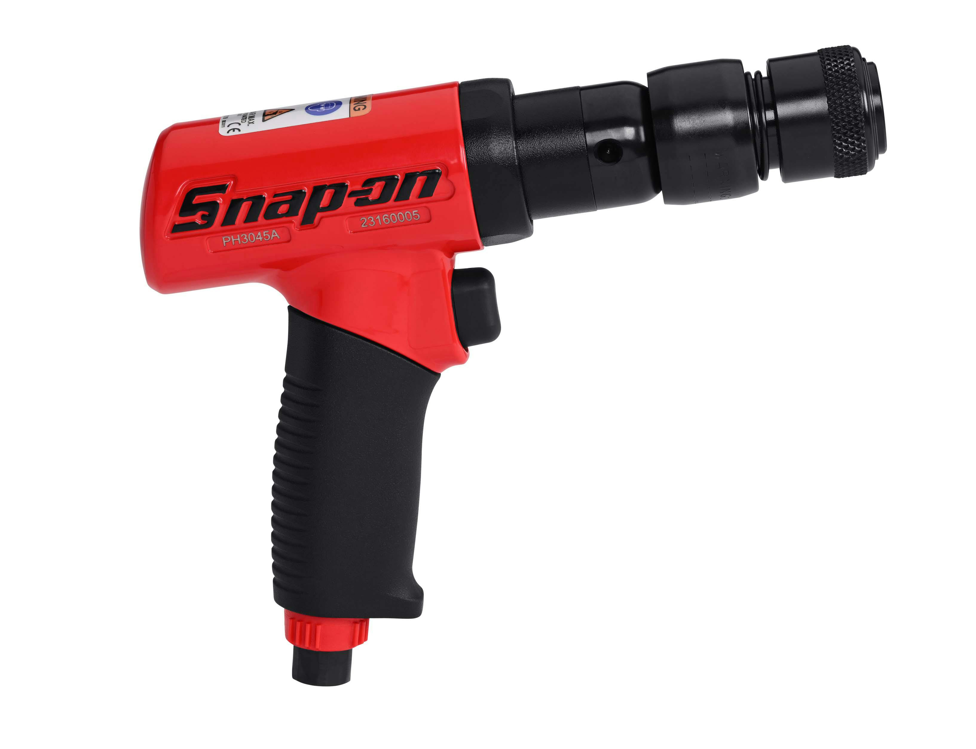 Heavy Duty Short Barrel Air Hammer 3 500 BPM Red PH3045A Snap on Store