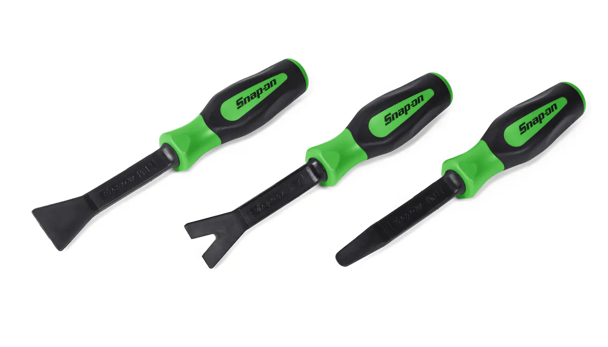 3PC NON-MAR TRIM PAD SET GRN