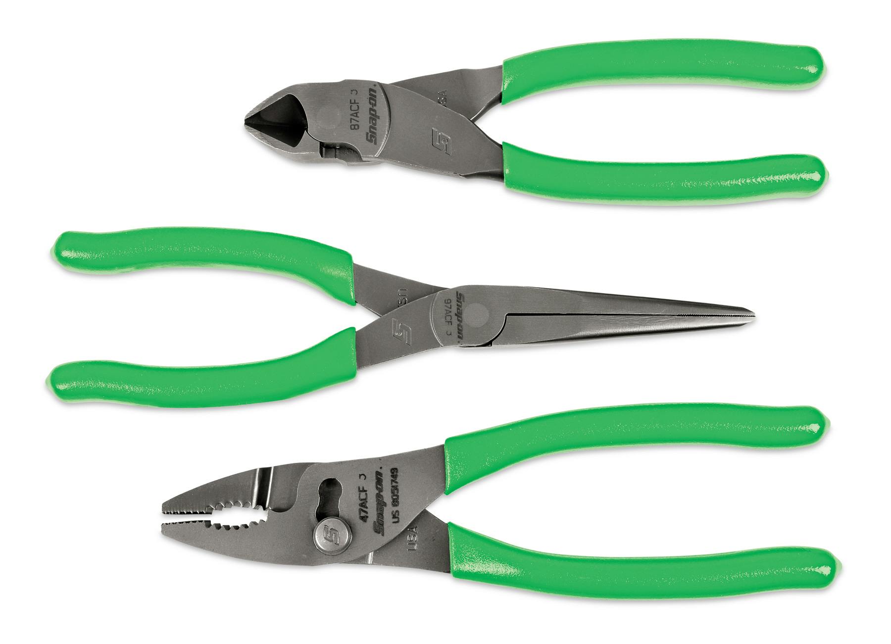 As sold by Snap On. Incl Blue Point 3pc Long Reach Pliers & Cutters Set VAT 