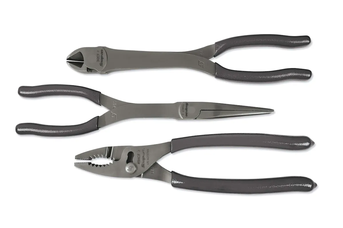 3PC HD PLIERS SET DRK-TITANIUM