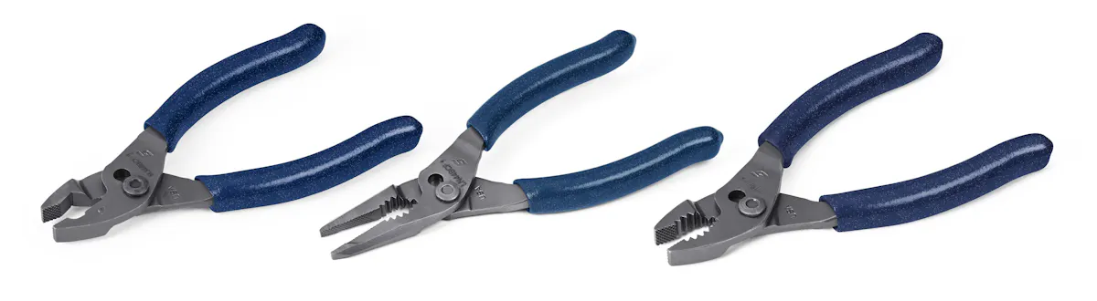 3PC 5  SLIPJOINT PLIERS PWR BL