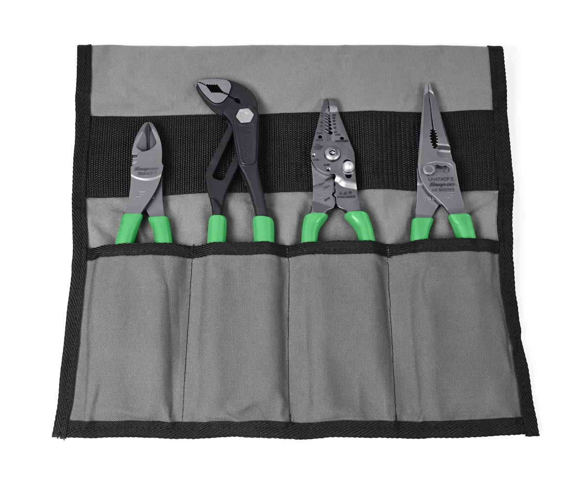 4PC PLIER TOGO W KIT BAG GRN