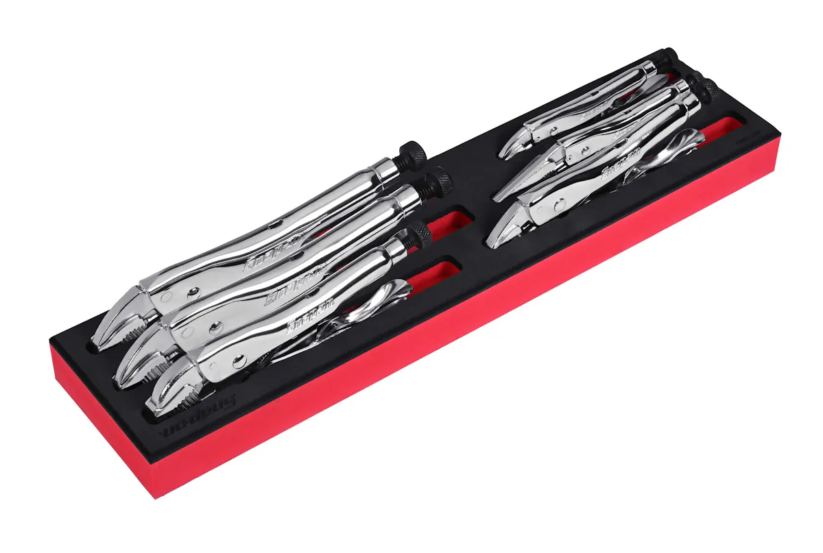 6PC LOCKING PLIER FSET