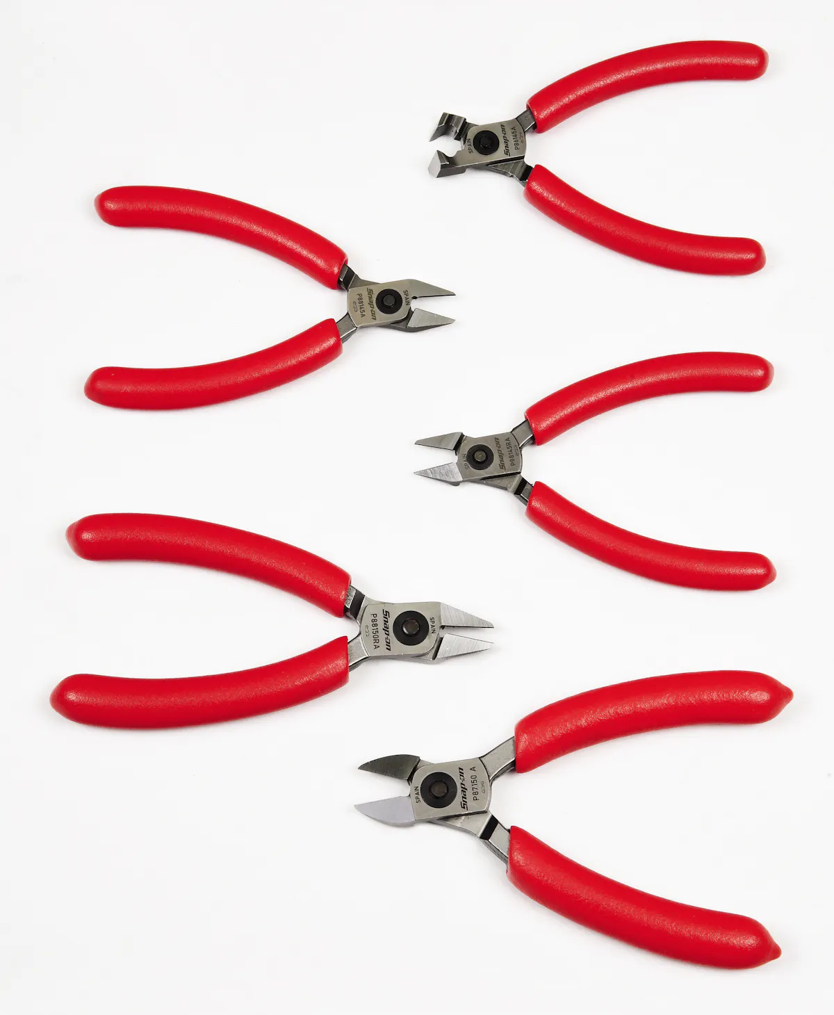 5PC PSERIES CUTTERS W/FOAM
