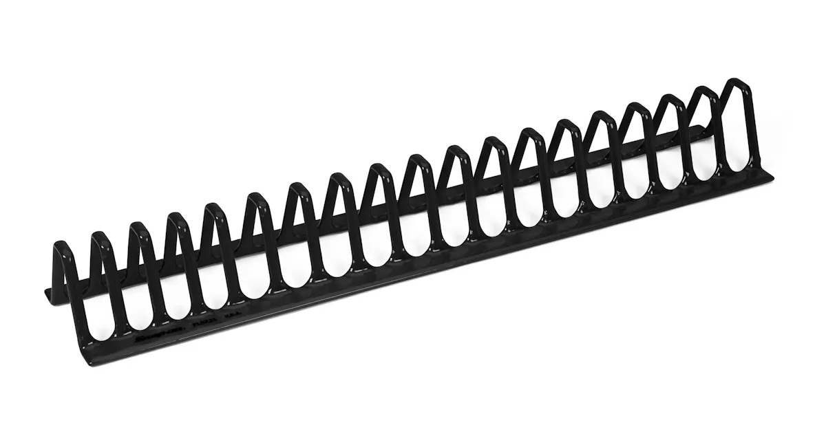 21IN PLIERS RACK 18 SLOTS BLK