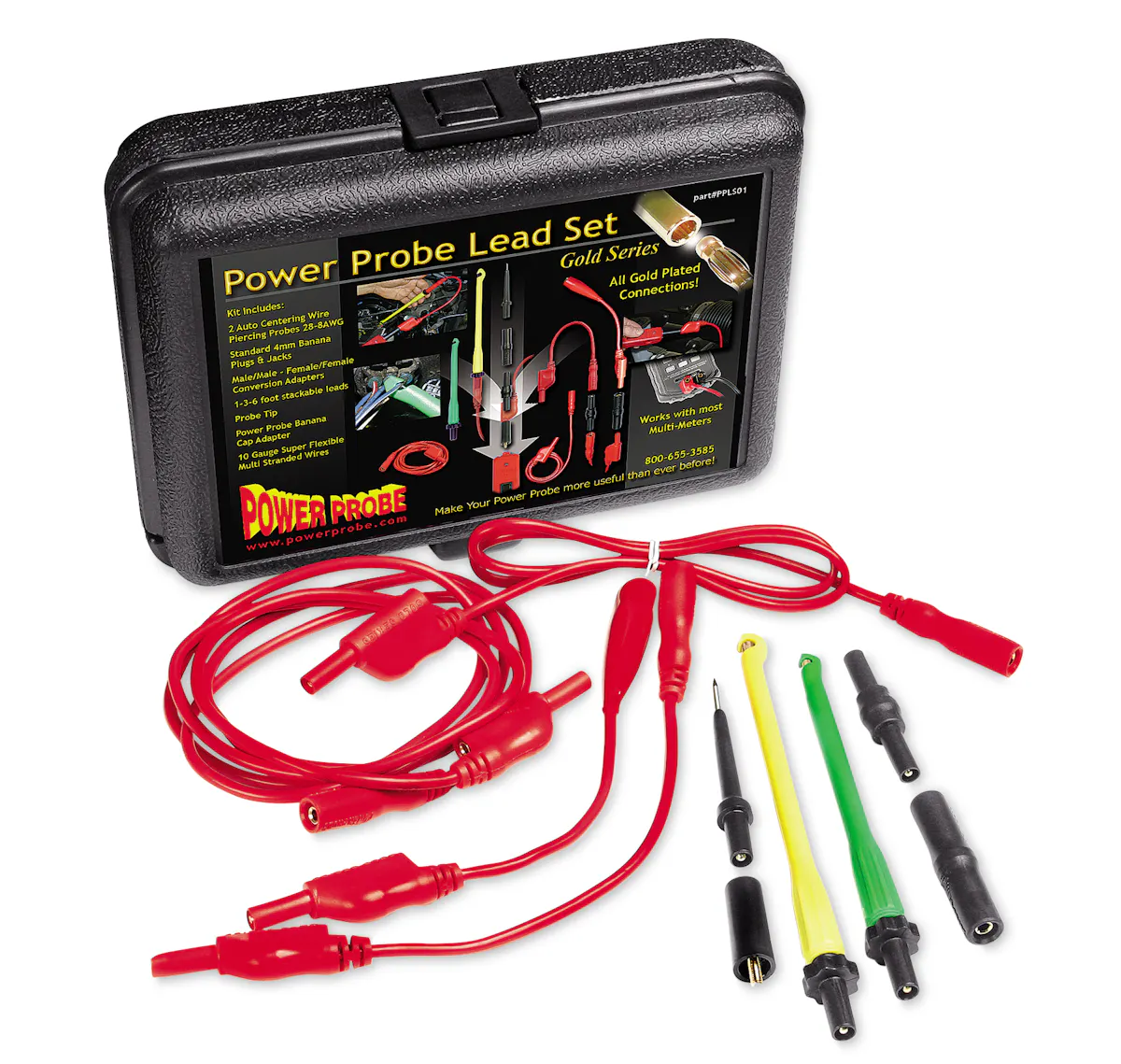 PWRPROBE GOLD SERIES LEAD SET