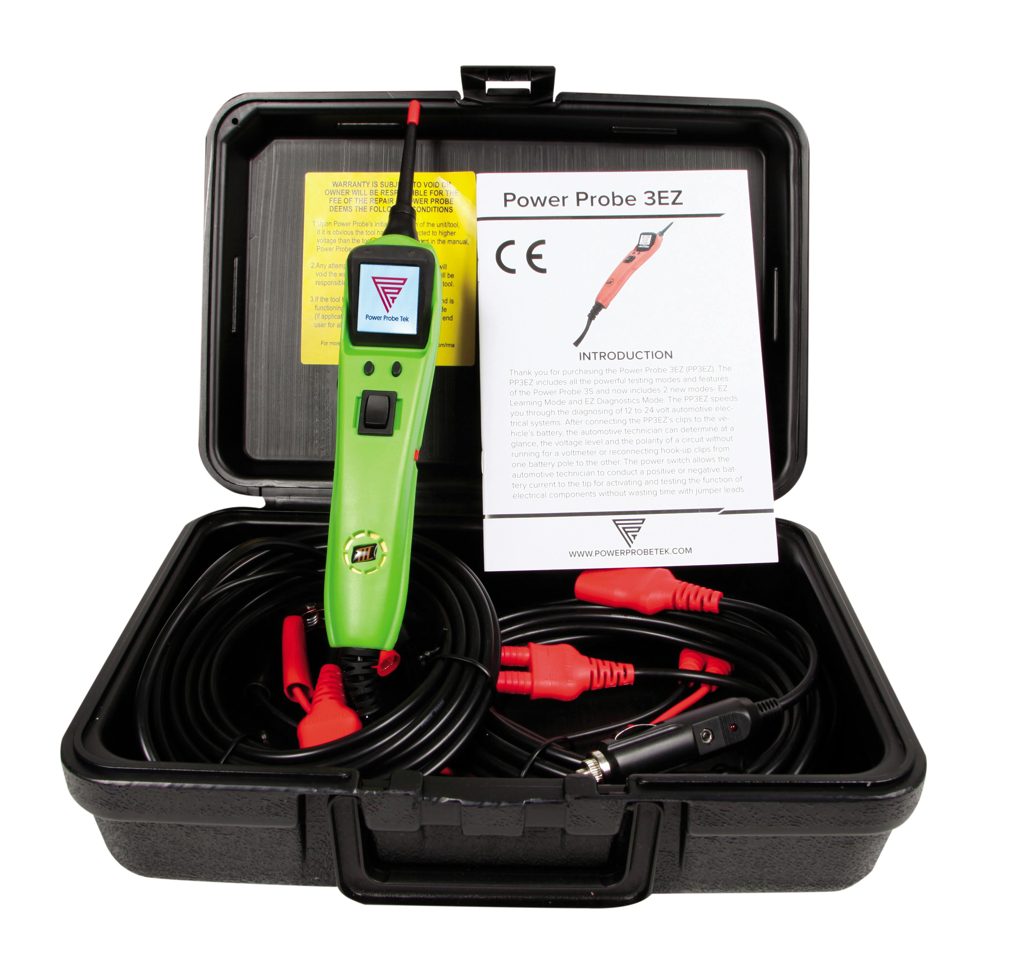 Power Probe® 3EZ With Case and Accessories (Green)
