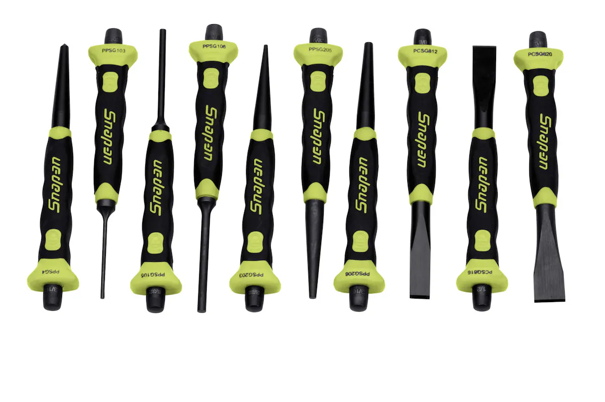 10PC SF/GR PUN/CHSL SET HI VIS