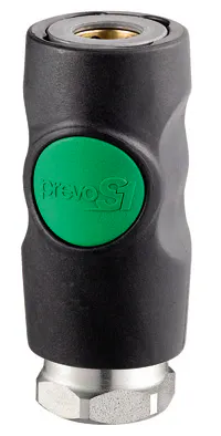 HI FLOW COUPLER 3/8IN FNPT