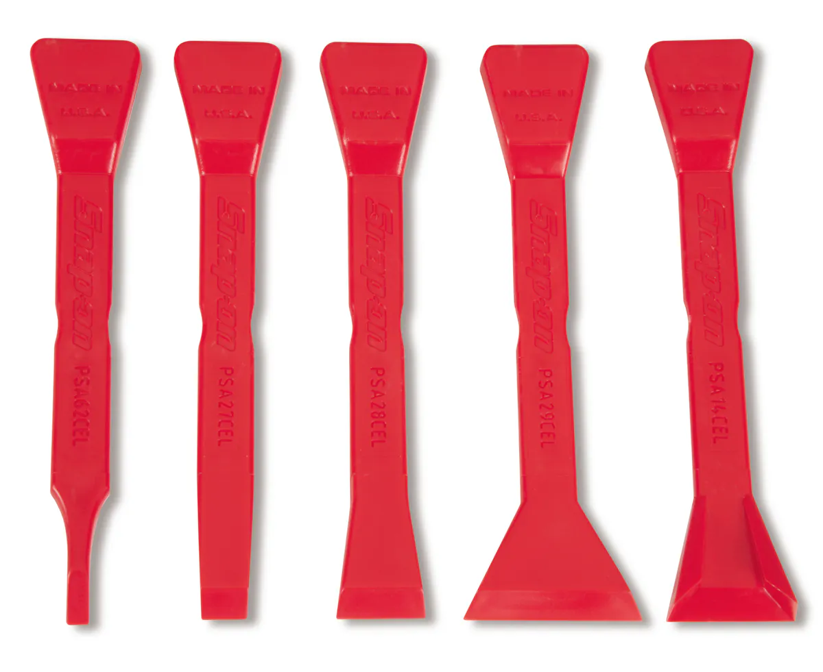 5PC PLASTIC SCRAPER SET CELCON