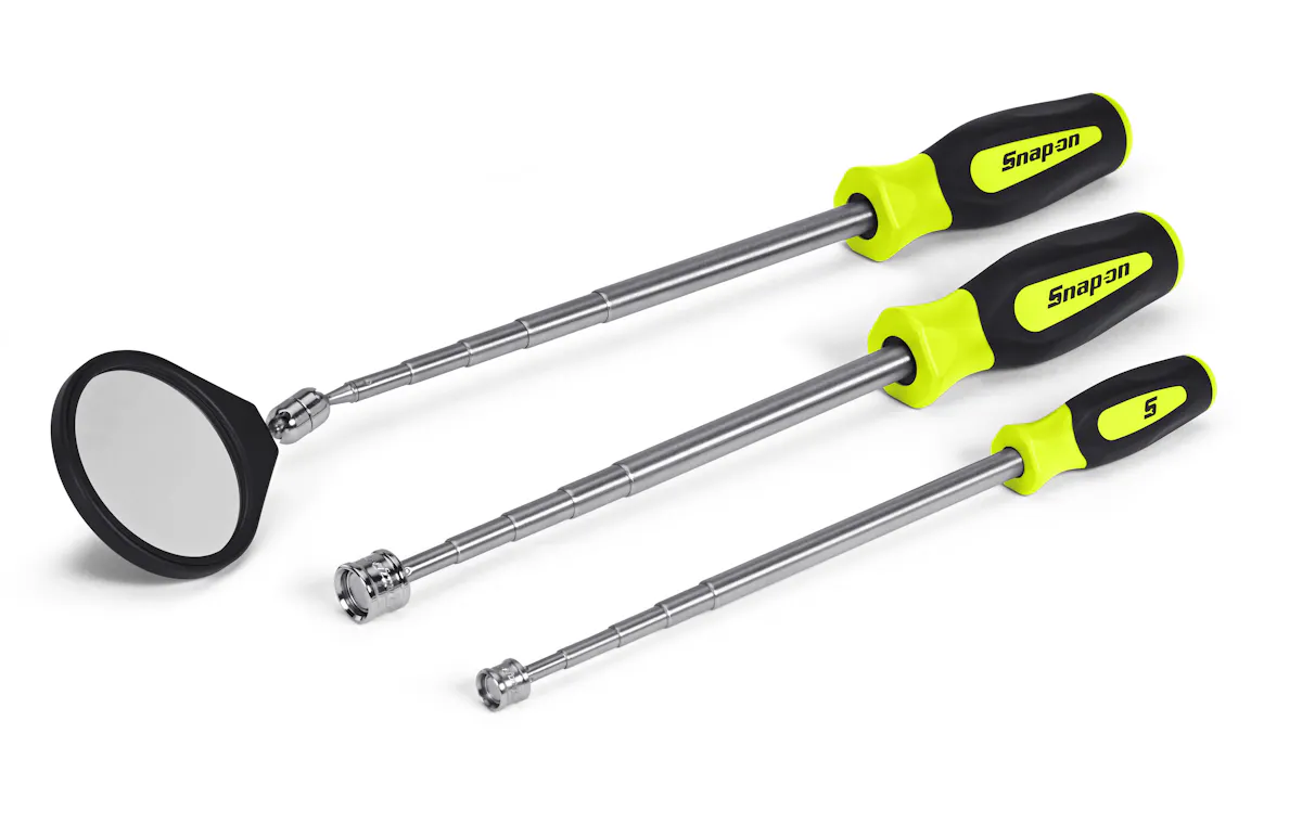 3PC PICK-UP TOOL SET - HI VIZ