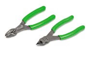 Snap-on Tools NEW DARK PURPLE 3 Piece Soft Grip Precision Pliers Set  PLP300ADP