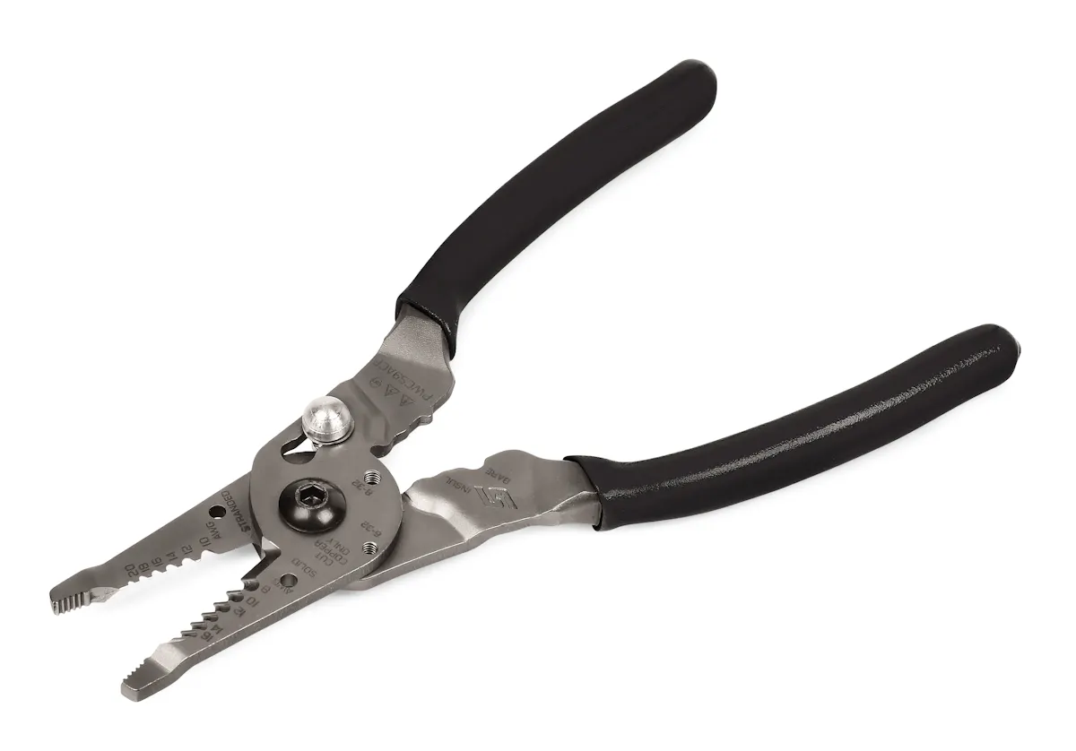 9IN STRIP CRIMP CUTTER BLACK