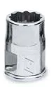 1/4DR 12PT 8MM LOW SKT