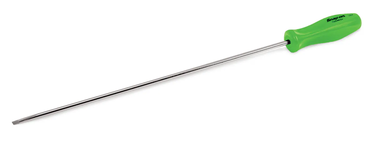 SCR DRV SLOTTED 16IN L GRN