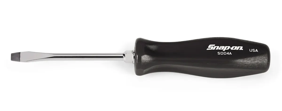 SCR, DR, FLAT 4IN BLACK