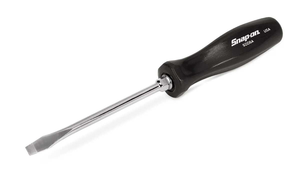 SCR, DR, FLAT 6IN BLACK