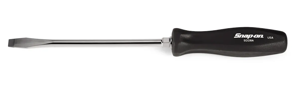 SCR, DR, FLAT 8IN BLACK