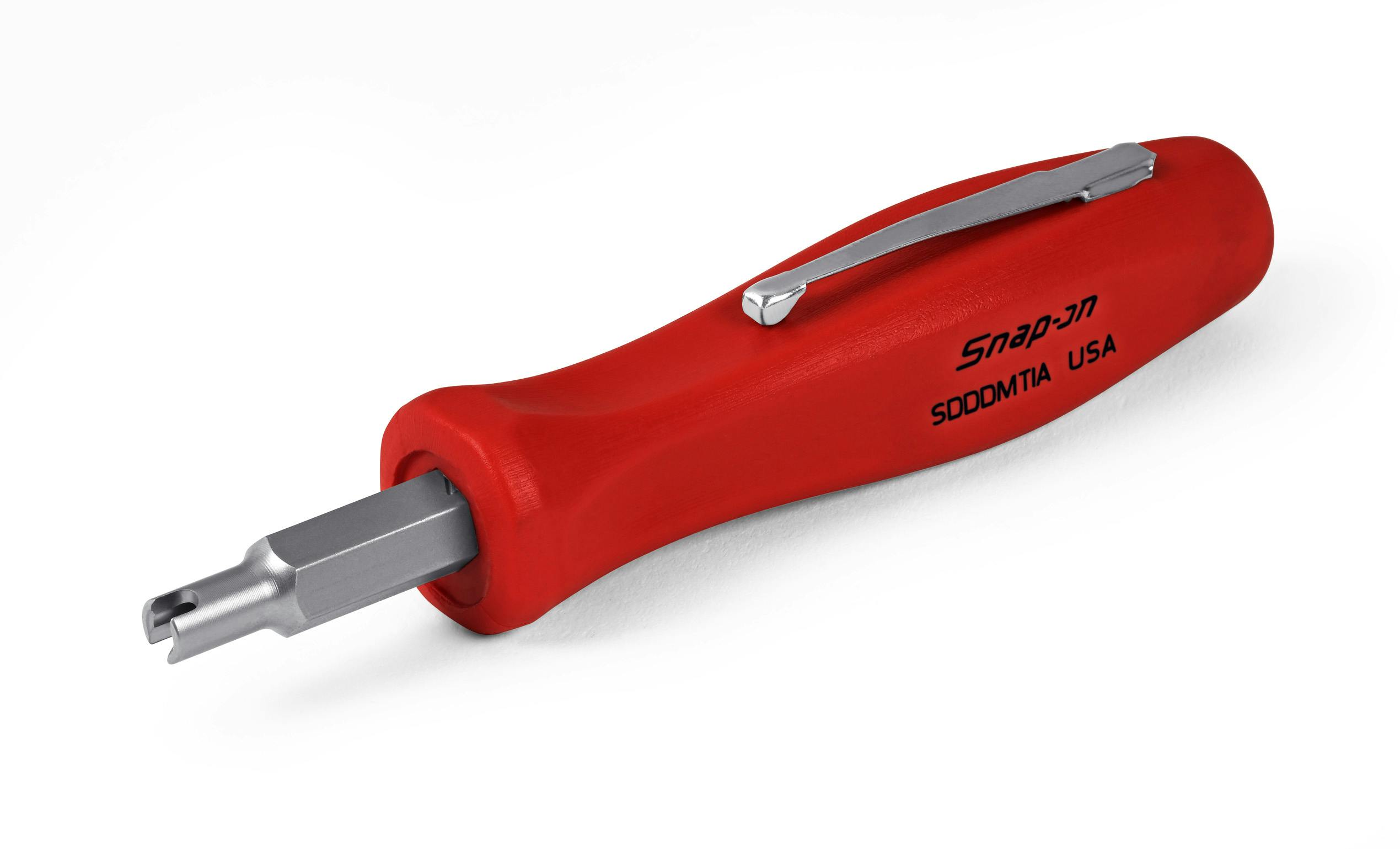 Pocket Screwdriver with Reversible T10 and Tire Valve Bit (Green