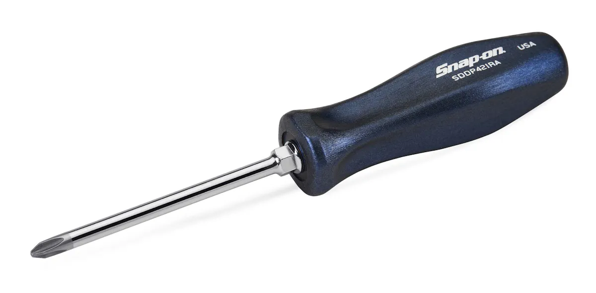 SCR DR PH2 4 IN POW BLUE