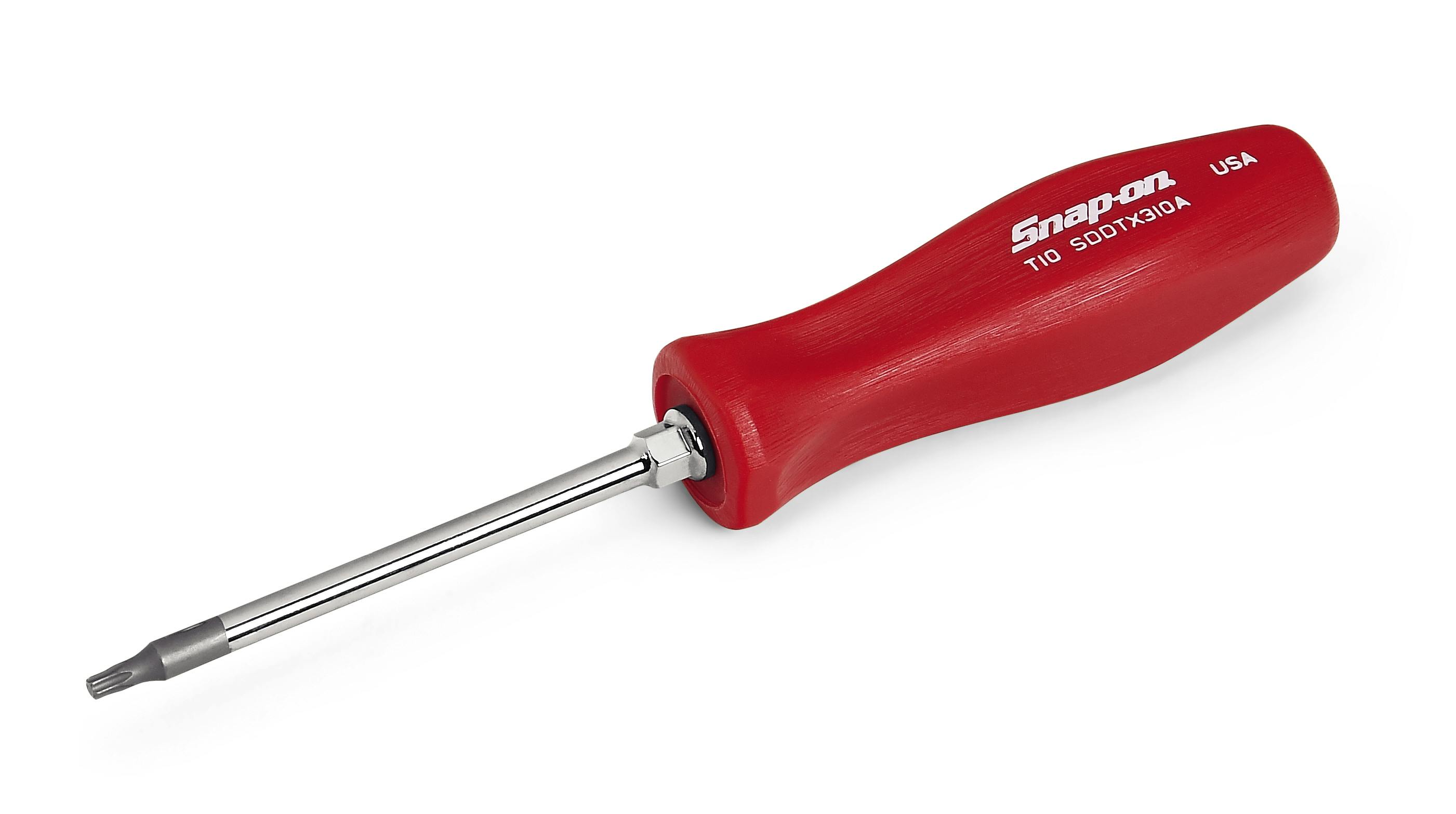 10WE517 90's USA製 RED HEAD トレバークカモ TORX® T10 Hard Handle Screwdriver (Red) - Snap-on Industrial