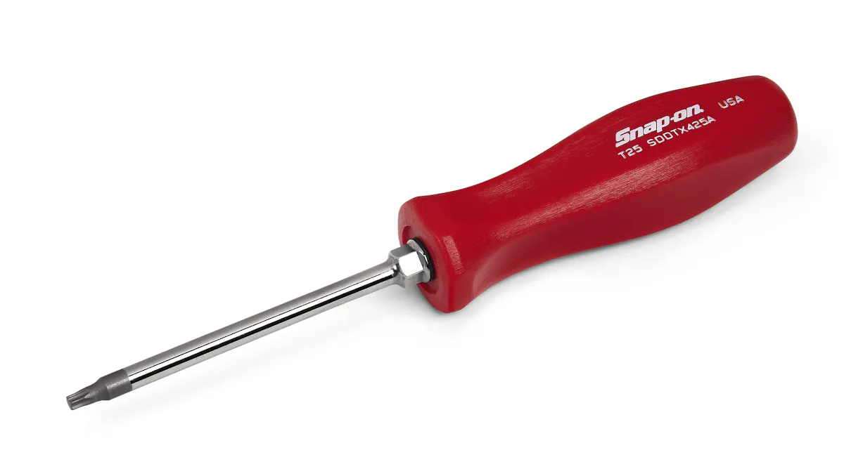 SCREWDRIVER,T25 TORX RED