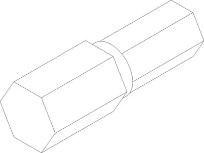 5/16" HEX BIT