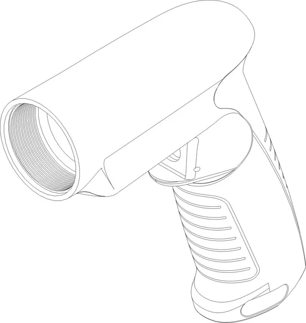 HOUSING PISTOL NON REV