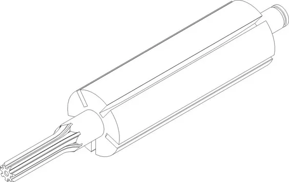 ROTOR 7 TOOTH 1HP 5 VANE