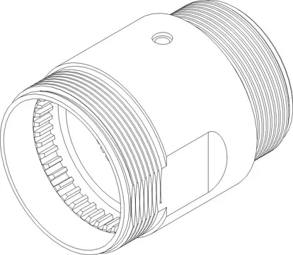 SINGLE RED ANGLE GEAR CASE