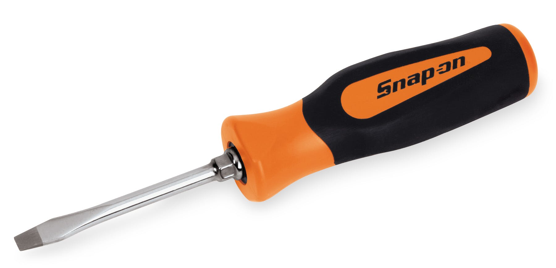 Flat Tip Instinct® Soft Grip Standard Screwdriver (Orange